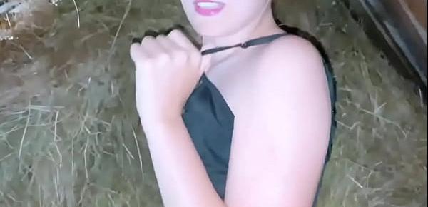  Village Girl Blowjob and Cowgirl in the Attic